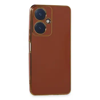 Lopard Vivo Y27 Kılıf Volet Silikon - Kırmızı