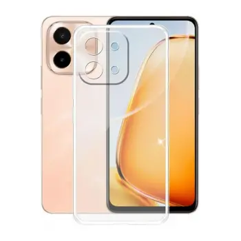 Lopard Vivo Y28 Kılıf Lüx Şeffaf Silikon