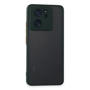 Lopard Xiaomi Mi 13t Pro Kılıf Montreal Silikon Kapak - Yeşil