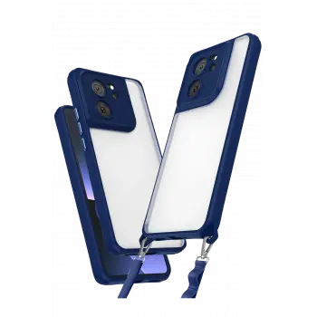 Lopard Xiaomi Mi 13t Pro Kılıf Penta Silikon Kılıf - Lacivert