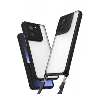 Lopard Xiaomi Mi 13t Pro Kılıf Penta Silikon Kılıf - Siyah