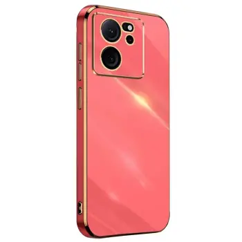 Lopard Xiaomi Mi 13t Pro Kılıf Volet Silikon - Kırmızı