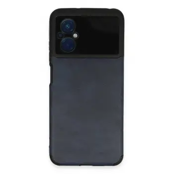 Lopard Xiaomi Poco M5 Kılıf Loop Deri Silikon - Lacivert