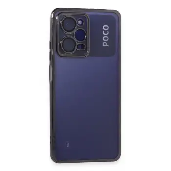 Lopard Xiaomi Poco X5 Pro 5g Kılıf Razer Lensli Silikon - Mor