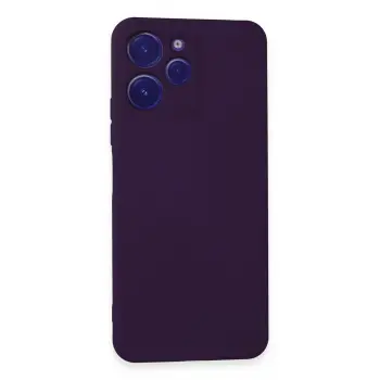 Lopard Xiaomi Redmi 12 Kılıf Nano İçi Kadife Silikon - Mor