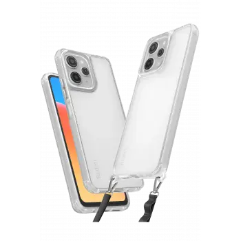 Lopard Xiaomi Redmi 12 Kılıf Penta Silikon Kılıf - Şeffaf