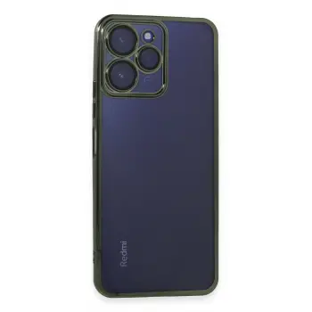 Lopard Xiaomi Redmi 12 Kılıf Razer Lensli Silikon - Yeşil