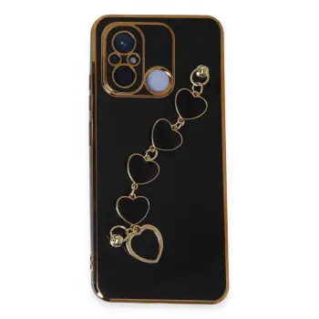 Lopard Xiaomi Redmi 12c Kılıf Esila Silikon - Siyah