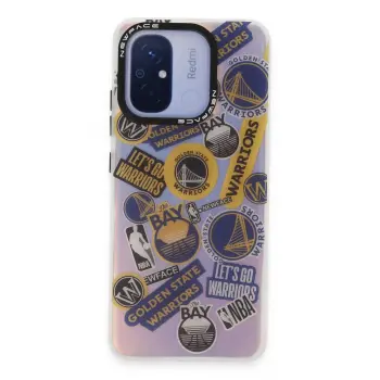 Lopard Xiaomi Redmi 12c Kılıf Estoril Desenli Kapak - Estoril - 13