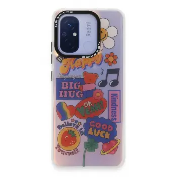 Lopard Xiaomi Redmi 12c Kılıf Estoril Desenli Kapak - Estoril - 15