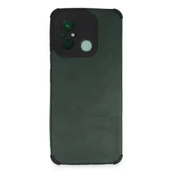 Lopard Xiaomi Redmi 12c Kılıf Loop Deri Silikon - Yeşil