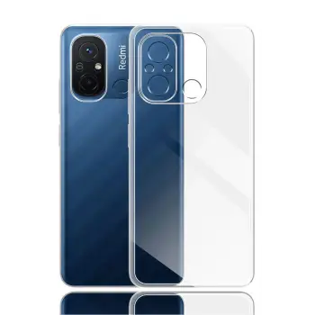 Lopard Xiaomi Redmi 12c Kılıf Lüx Şeffaf Silikon