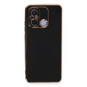 Lopard Xiaomi Redmi 12c Kılıf Volet Silikon - Siyah