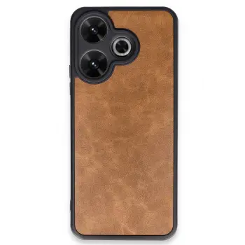 Lopard Xiaomi Redmi 13 4g Kılıf Aras Deri Kapak - Taba