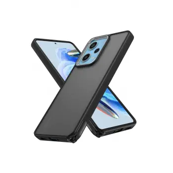 Lopard Xiaomi Redmi 13 4g Kılıf Elegant Kapak - Siyah