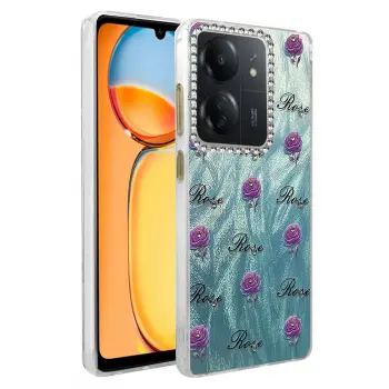 Lopard Xiaomi Redmi 13c Kılıf Blade Aynalı Desenli Kapak - Desen 9