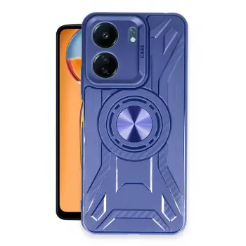 Lopard Xiaomi Redmi 13c Kılıf Lincoln Silikon - Lacivert