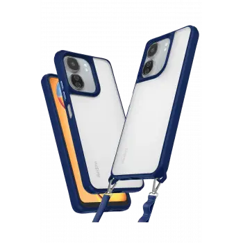 Lopard Xiaomi Redmi 13c Kılıf Penta Silikon Kılıf - Lacivert