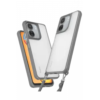 Lopard Xiaomi Redmi 13c Kılıf Penta Silikon Kılıf - Titan Gri