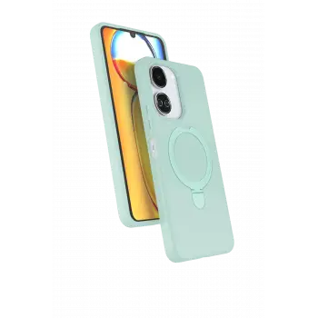 Lopard Xiaomi Redmi 13c Regal Magsafe Standlı Kapak - Su Yeşili