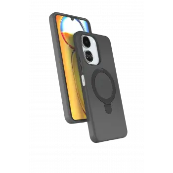 Lopard Xiaomi Redmi 13c Regal Magsafe Standlı Kapak - Titan Gri