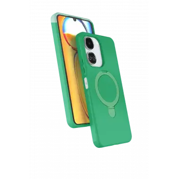 Lopard Xiaomi Redmi 13c Regal Magsafe Standlı Kapak - Yeşil