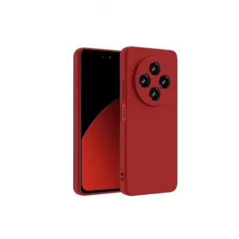 Lopard Xiaomi Redmi 14c Kılıf First Silikon - Kırmızı