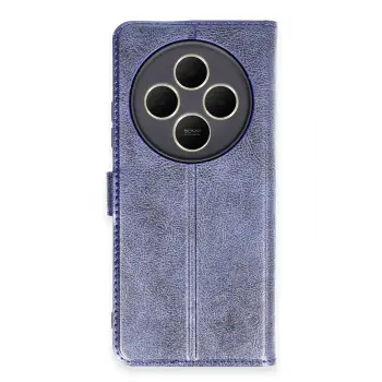 Lopard Xiaomi Redmi 14c Kılıf Trend S Plus Kapaklı Kılıf - Lacivert