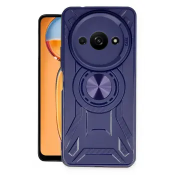 Lopard Xiaomi Redmi A3 4g Kılıf Lincoln Silikon - Lacivert