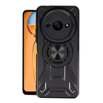 Lopard Xiaomi Redmi A3 4g Kılıf Lincoln Silikon - Siyah