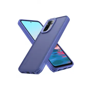 Lopard Xiaomi Redmi Note 10 Pro Kılıf Elegant Kapak - Açık Mavi