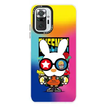 Lopard Xiaomi Redmi Note 10 Pro Kılıf Estoril Desenli Kapak - Estoril - 10