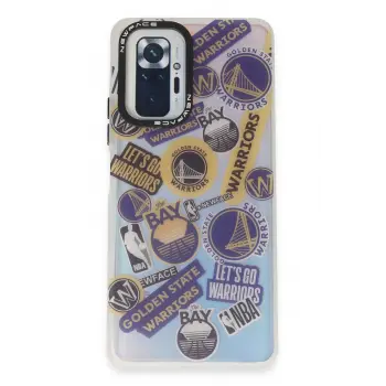 Lopard Xiaomi Redmi Note 10 Pro Kılıf Estoril Desenli Kapak - Estoril - 13