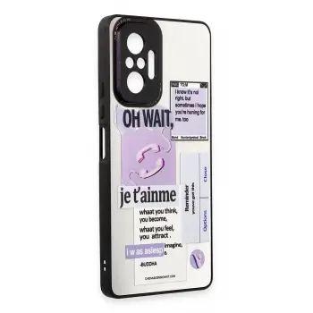 Lopard Xiaomi Redmi Note 10 Pro Kılıf Mirror Desenli Kapak - Mirror - 4