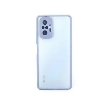 Lopard Xiaomi Redmi Note 10 Pro Kılıf Montreal Silikon Kapak - Gri