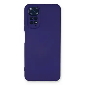 Lopard Xiaomi Redmi Note 11 Kılıf Nano İçi Kadife Silikon - Mor