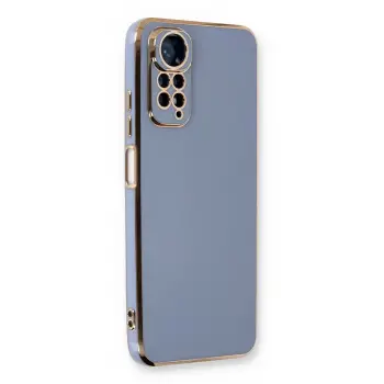 Lopard Xiaomi Redmi Note 11 Kılıf Volet Silikon - Mavi