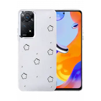 Lopard Xiaomi Redmi Note 11 Pro Fiyonk Desenli Kapak - Desen 8