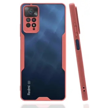 Lopard Xiaomi Redmi Note 11 Pro Kılıf Platin Silikon - Pembe
