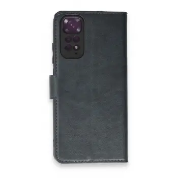 Lopard Xiaomi Redmi Note 11 Pro Kılıf Trend S Plus Kapaklı Kılıf - Lacivert