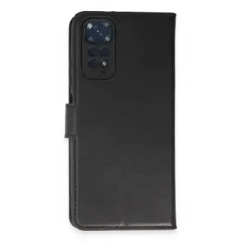 Lopard Xiaomi Redmi Note 11 Pro Kılıf Trend S Plus Kapaklı Kılıf - Siyah