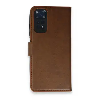 Lopard Xiaomi Redmi Note 11 Pro Kılıf Trend S Plus Kapaklı Kılıf - Taba