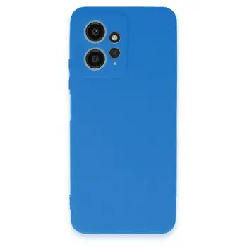Lopard Xiaomi Redmi Note 12 4g Kılıf First Silikon - Mavi