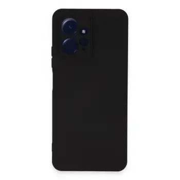 Lopard Xiaomi Redmi Note 12 4g Kılıf Nano İçi Kadife Silikon - Siyah