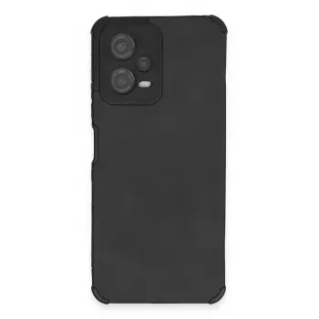 Lopard Xiaomi Redmi Note 12 5g Kılıf Loop Deri Silikon - Siyah