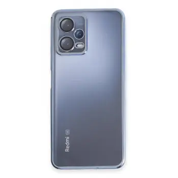 Lopard Xiaomi Redmi Note 12 5g Kılıf Razer Lensli Silikon - Açık Mavi