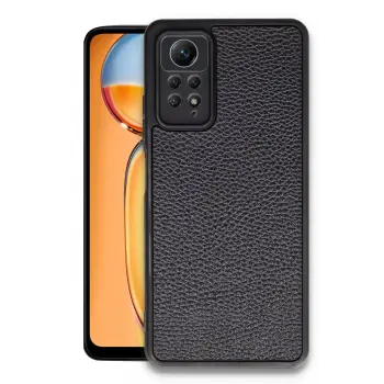 Lopard Xiaomi Redmi Note 12 Pro 4g Kılıf Aras Deri Kapak - Siyah