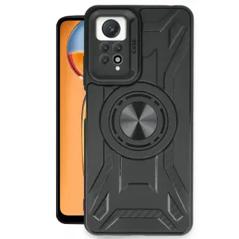 Lopard Xiaomi Redmi Note 12 Pro 4g Kılıf Lincoln Silikon - Siyah