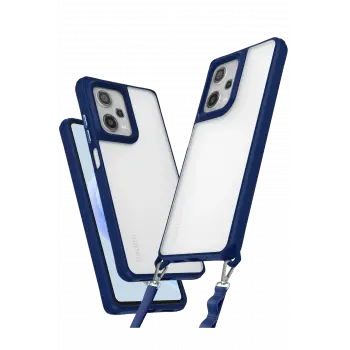 Lopard Xiaomi Redmi Note 12 Pro 5g Kılıf Penta Silikon Kılıf - Lacivert