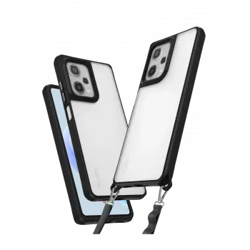 Lopard Xiaomi Redmi Note 12 Pro 5g Kılıf Penta Silikon Kılıf - Siyah